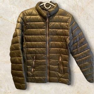 CI SONO LOS ANGELES OUTERWEAR WOMENS WINTER FALL TOP ZIP JACKET SIZE L LARGE